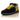 BSAT Rebels Canvas Sneakers Black/White/Yellow