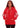 Red Art Script Hoodie by BSAT