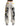 Darkness Graffiti Sweatpants White by BSAT