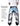 BSAT HUSTLA Baggy Jeans BlueNWhite *Legacy Edition*