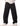 Skull Baggy Jeans Raw Black by BSAT
