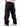 BSAT Stickman Cargo Pants Black Gold The Finger Baggy Fit