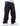 Bronx Deep Black Cotton Twill Baggy Jeans by BSAT