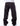 Bronx Deep Black Cotton Twill Baggy Jeans by BSAT