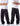 Bronx Deep Black Cotton Twill Baggy Jeans by BSAT