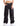 Bronx Deep Black Cotton Twill Baggy Jeans by BSAT
