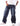 BSAT Bronx Baggy Jeans Medium Blue Spray Washed