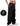 BSAT Stickman Baggy Jeans The Fingers Black Vol.2