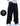 BSAT Stickman Baggy Jeans The Fingers Black Vol.2