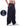 BSAT Stickman The Skater Limited Edition Indigo Blue Baggy Jeans
