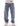 BSAT X-Loose Marble Washed Jeans Ocean Blue