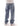 BSAT X-Loose Marble Washed Jeans Ocean Blue
