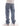 BSAT X-Loose Marble Washed Jeans Ocean Blue