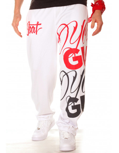 BSAT Young Gunz Sweatpants White