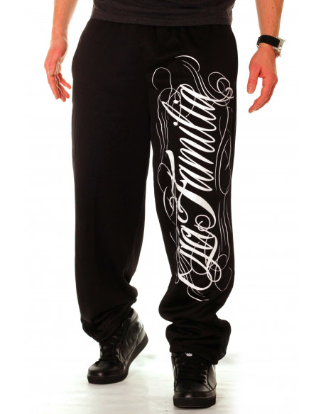 BSAT La Familia Sweatpants Black