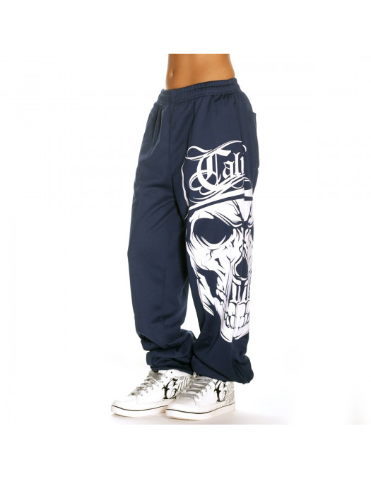 Cali Skull Sweatpants RoyalBlue by BSAT