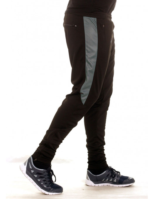 BSAT Panther Track Pants BlackNGrey