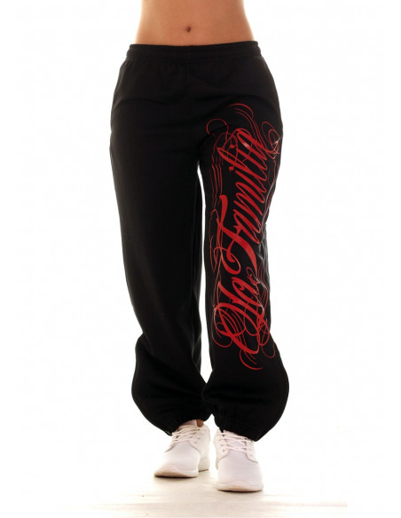 LA FAMILIA Sweatpants Red by BSAT