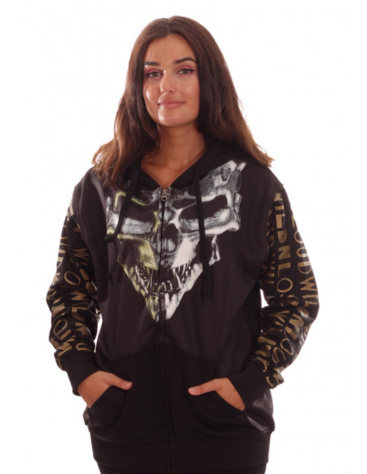 WildNLoud Skull Hoodie El Barrio by BSAT