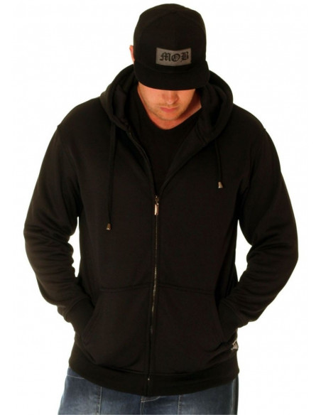 BSAT Bronx ZipHoodie All Black