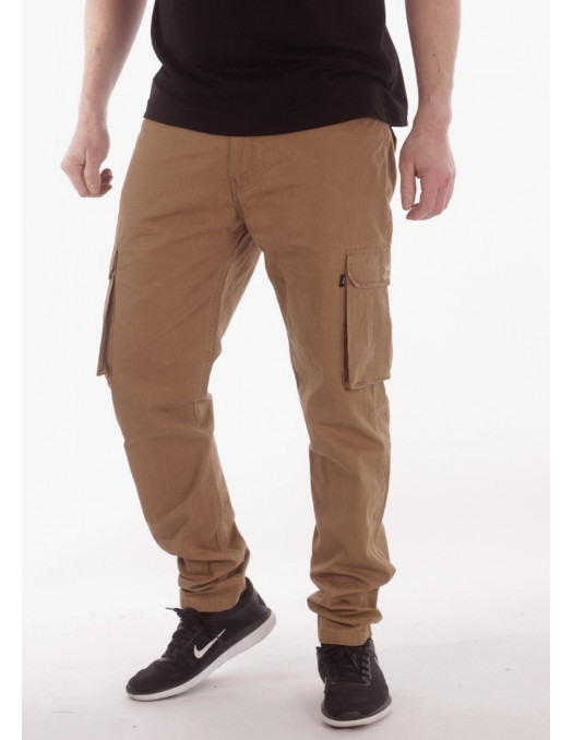 BSAT Tapered Fit Cargo Pants Dark Khaki