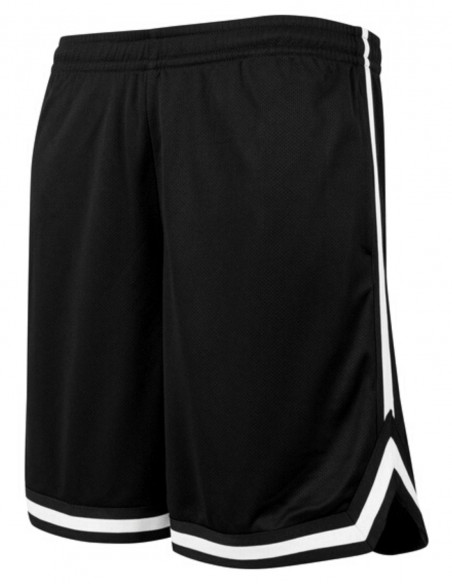 2 Colored Mesh Shorts BlackNWhite