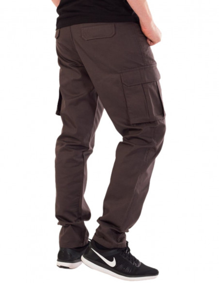 BSAT Tapered Fit Cargo Pants Dark Grey