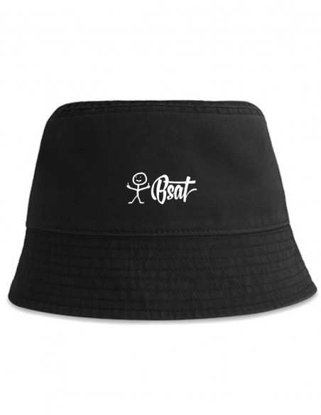 BSAT Stickman Bucket Hat Black