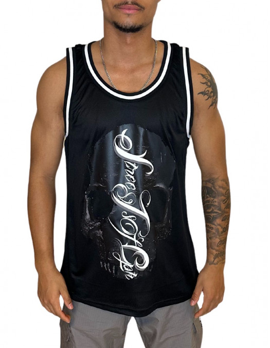 BSAT Street of Copenhagen Skull Mesh TankTop