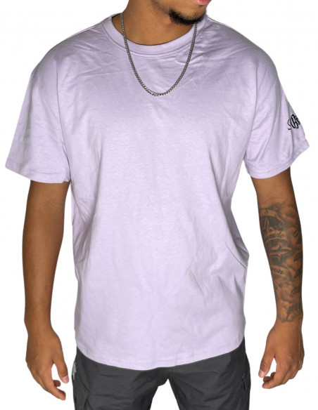 Stickman Baggy T-Shirt Light Purple by BSAT