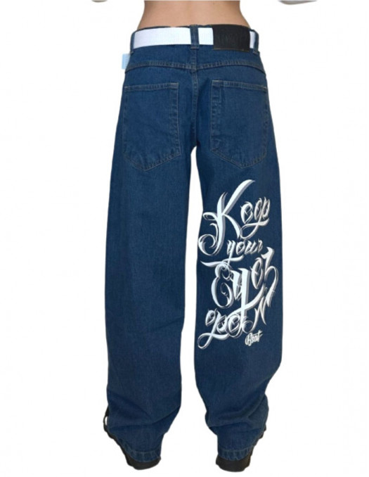 Eyez Baggy Jeans Blue by BSAT