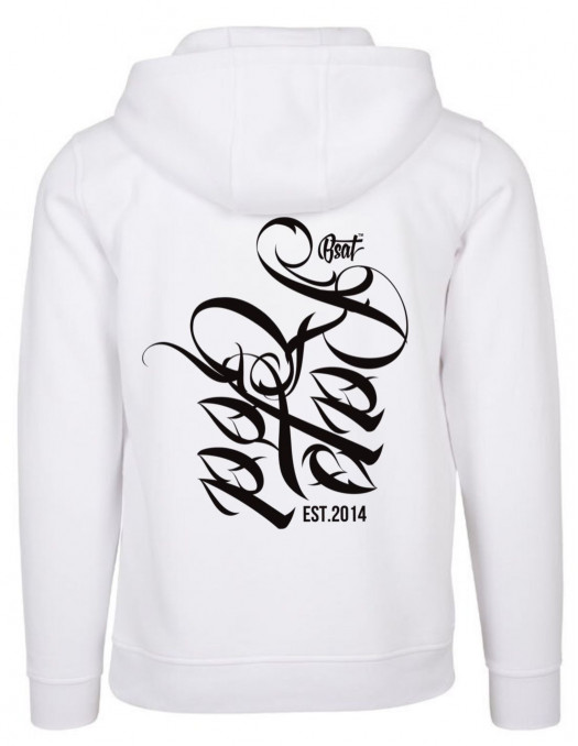 RAP GOD Hoodie White by BSAT