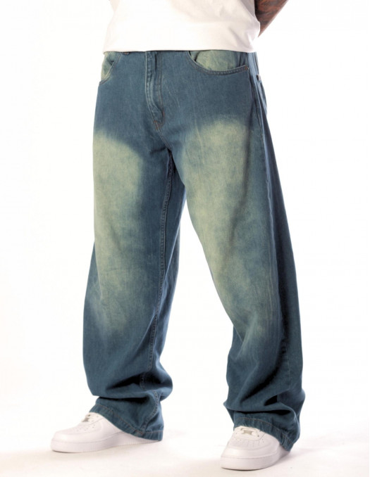 BSAT Baggy Jeans Diddy Spray Washed