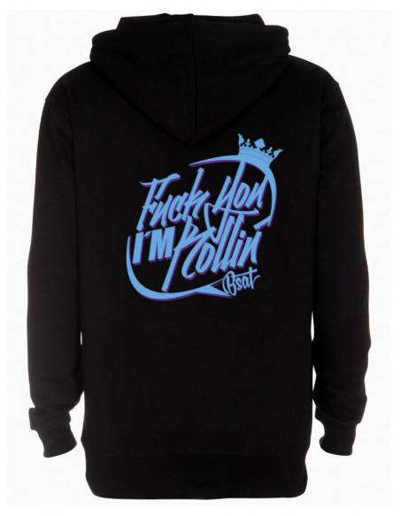 BSAT Rollin' Hoodie BlackNBlue