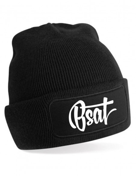 BSAT The Classic Beanie Black/White