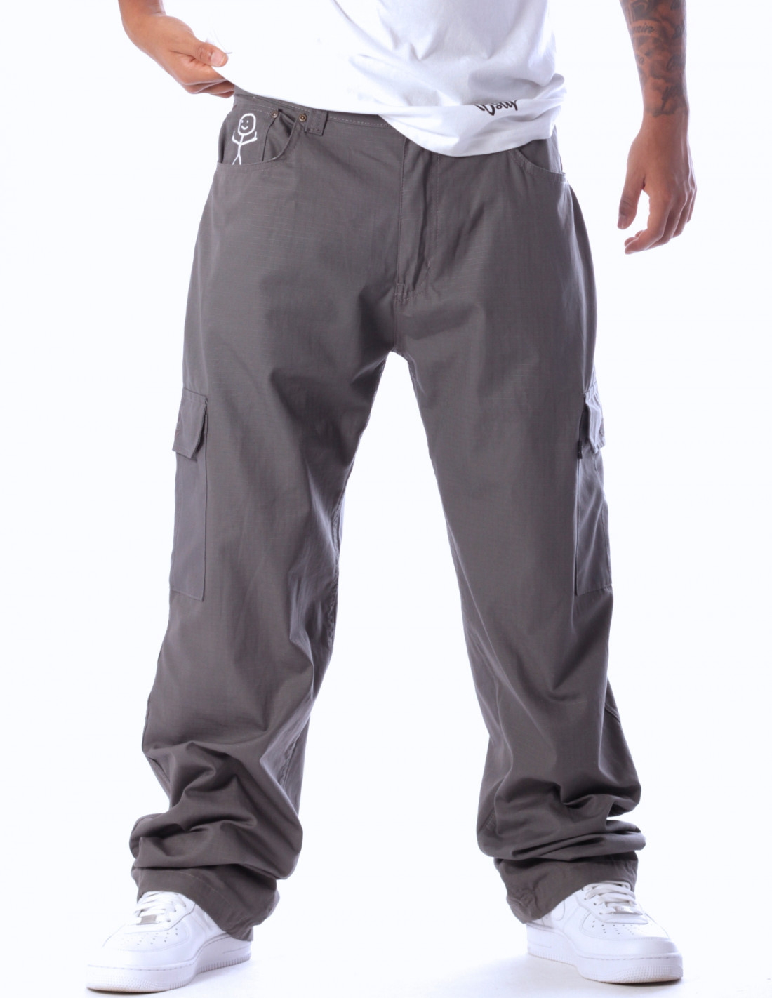 stick figure baggy pants