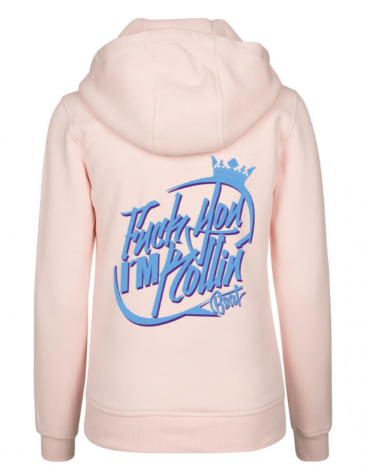 BSAT F.U. I'm Rollin Hoodie Dusty Rose