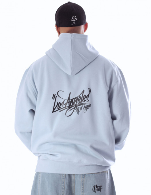 BSAT Los Angeles Hoodie Sky Blue