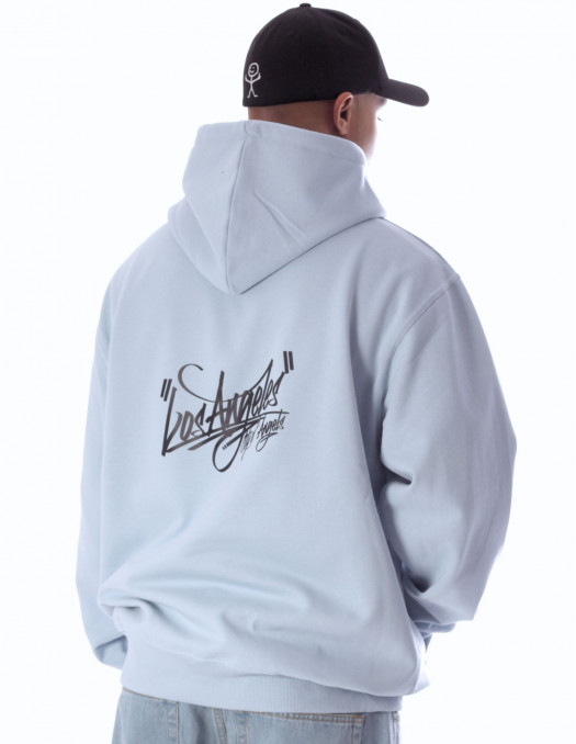 BSAT Los Angeles Hoodie Sky Blue