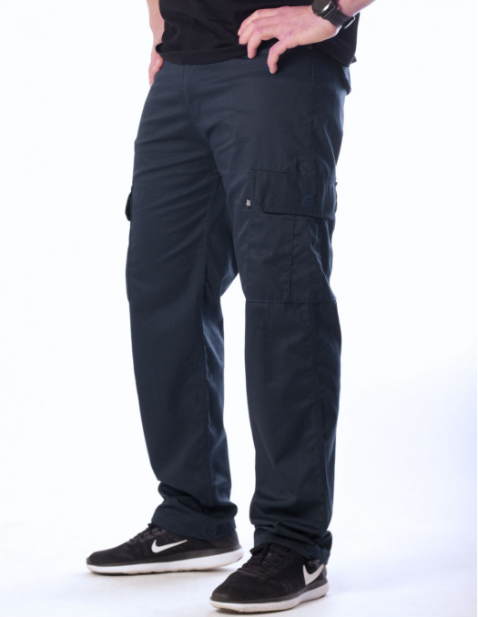 BSAT Combat Cargo Pants Regular Fit Navy Blue