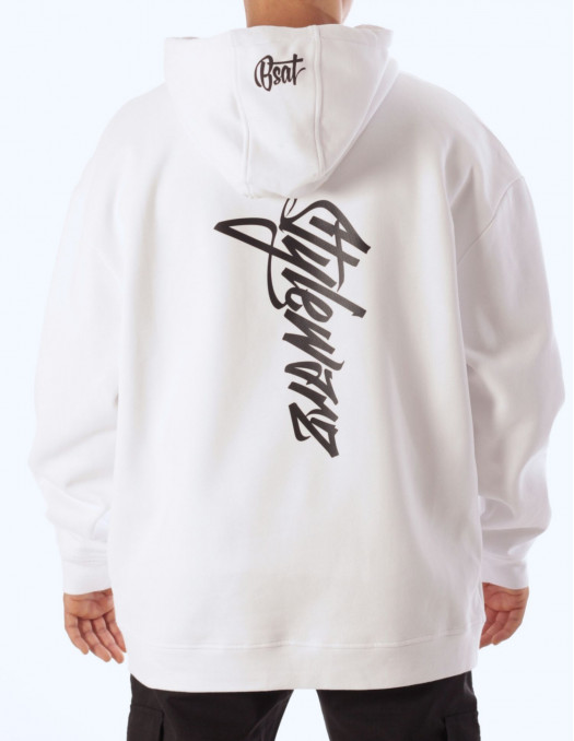 BSAT Stylewarz Baggy Hoodie White