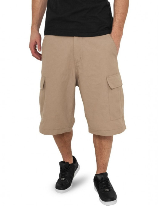 BSAT Baggy Fit Cargo Shorts Beige - B-GRADE ITEM