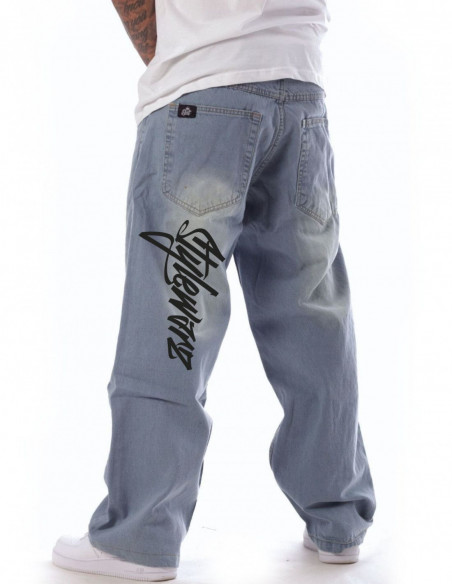 BSAT Baggy Jeans Stylewarz Sky Blue Washed