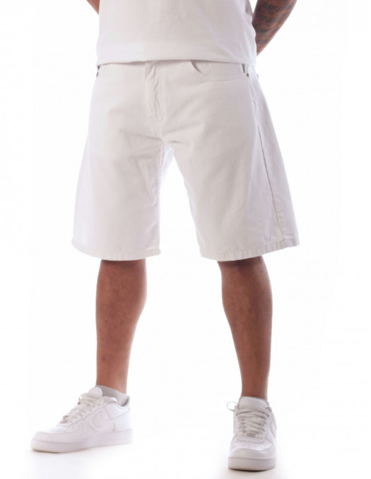 BSAT Baggy Jorts Denim White