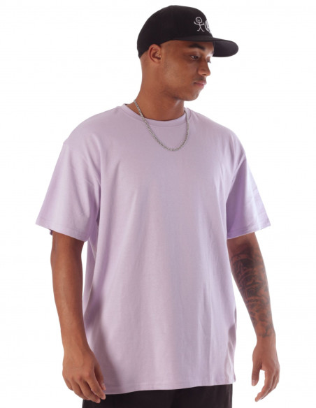 Premium Cotton Baggy T-Shirt Lilac