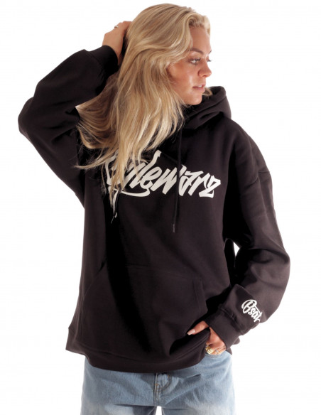 Stylewarz Baggy Hoodie Black by BSAT