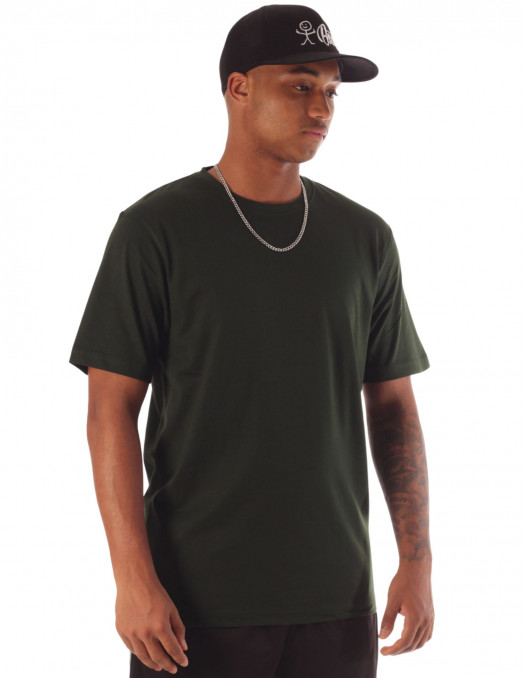 Premium Organic Cotton T-Shirt Bottle Green