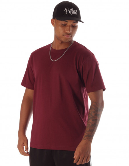 Premium Organic Cotton T-Shirt Burgundy