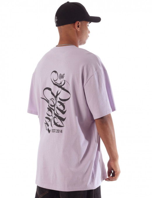 RAP GOD Baggy T-Shirt Dusty Purple by BSAT