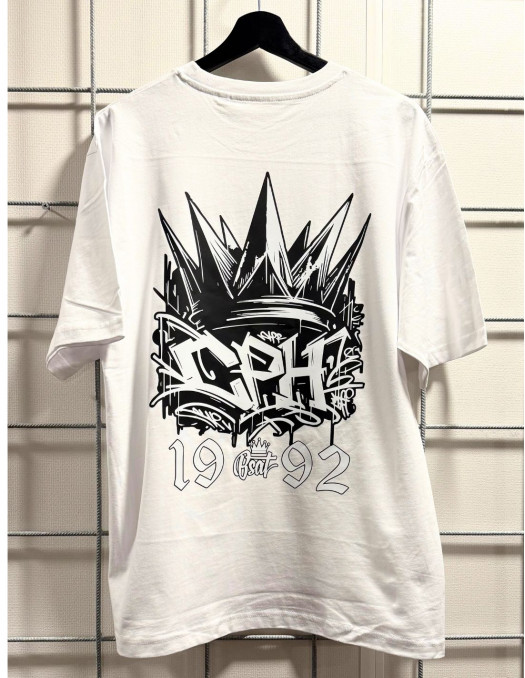 Limited Edition BSAT CPH Graf Tee White Edition